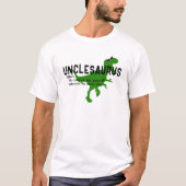UNCLESAURUS - Funny Dinosaurier Uncle Definition T-Shirt (Vorderseite)