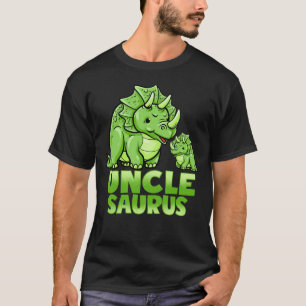 Unclesaurus Funny Uncle Saurus Dinosaur Graphic T-Shirt