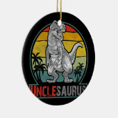 Unclesaurus Rex Dinosaur T rex Uncle Saurus Men Keramik Ornament (Rechts)