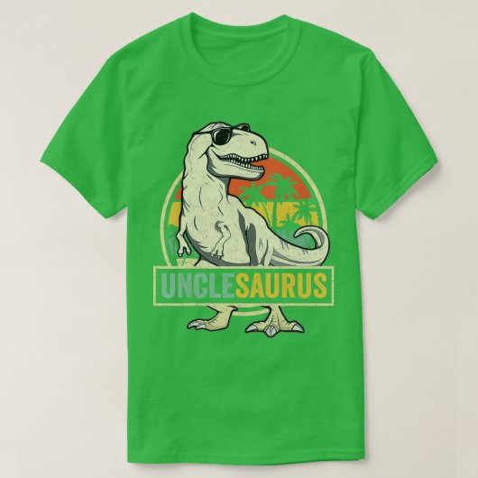 Unclesaurus Rex Dinosaur Uncle Saurus Family Matc T-Shirt (Design vorne)