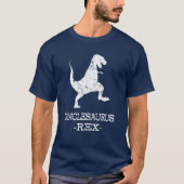 Unclesaurus Rex lustiges Onkel-Shirt T-Shirt (Vorderseite)