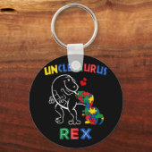 Unclesaurus Rex - Perfekt für Onkel oder Titto, de Schlüsselanhänger (Vorderseite)