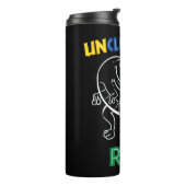 Unclesaurus Rex - Perfekt für Onkel oder Titto, de Thermosbecher (Nach links gedreht)