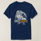 Unclesaurus T rex Dinosaur Men Uncle Saurus T-Shirt (Design vorne)