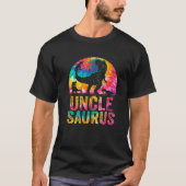 Unclesaurus T Rex Dinosaur Onkel Saurus Family Mat T-Shirt (Vorderseite)