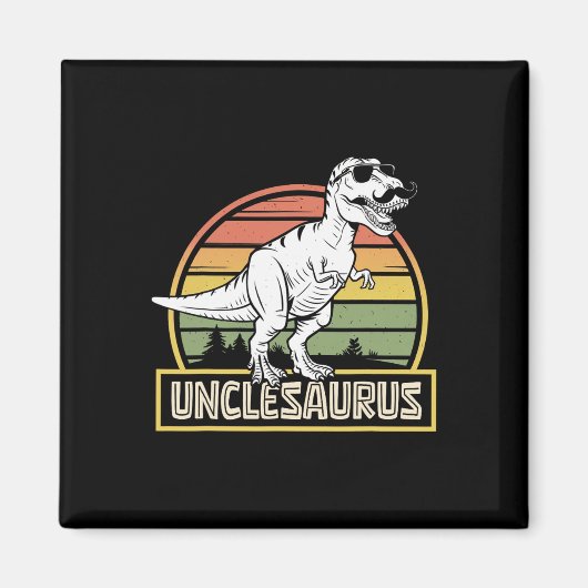 Unclesaurus T Rex Dinosaur Onkel Saurus Matching F Magnet (Vorne)
