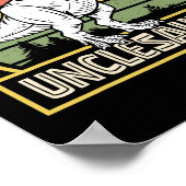 Unclesaurus T Rex Dinosaur Onkel Saurus Matching F Poster (Ecke)