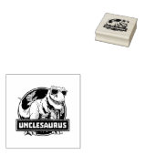 Unclesaurus T rex Uncle Saurus Dinosaurier Gummistempel (Stempel)