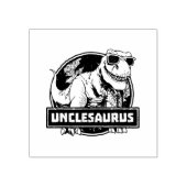 Unclesaurus T rex Uncle Saurus Dinosaurier Gummistempel (Prägung)