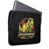Unclesaurus T rex Uncle Saurus Dinosaurier Laptopschutzhülle (Vorne Rechts)