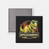 Unclesaurus T rex Uncle Saurus Dinosaurier Magnet (Vorderseite/Rückseite)