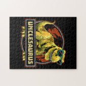 Unclesaurus T rex Uncle Saurus Dinosaurier Puzzle (Horizontal)