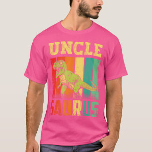 Unclesaurus Uncle Dinosaur Lover T-Rex Dino Paleon T-Shirt