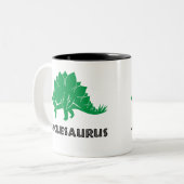 Unclesaurus Zweifarbige Tasse (Vorderseite Links)