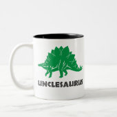 Unclesaurus Zweifarbige Tasse (Links)