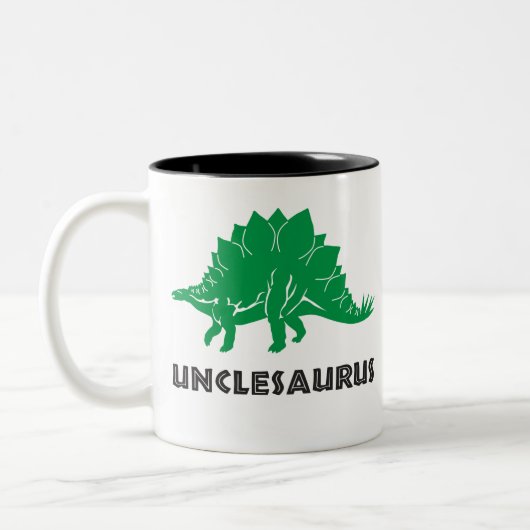 Unclesaurus Zweifarbige Tasse (Links)