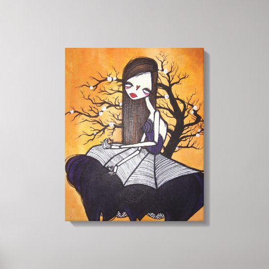 "Uncommon Nonsense" überzogene Canvas, 16x20 Leinwanddruck (Vorderseite)