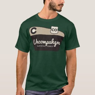 Uncompahgre National Forest Colorado Begrüßungszei T-Shirt