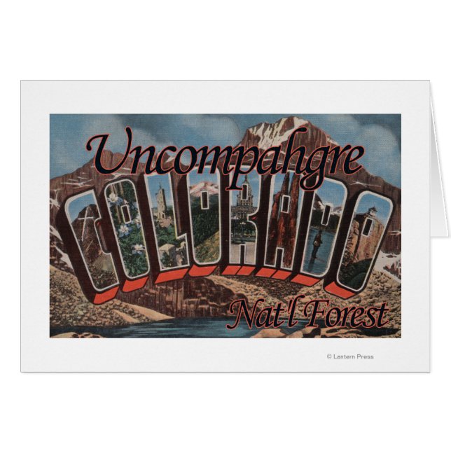 Uncompahgre Nat'l Forest, Colorado (Vorderseite (Horizontal))
