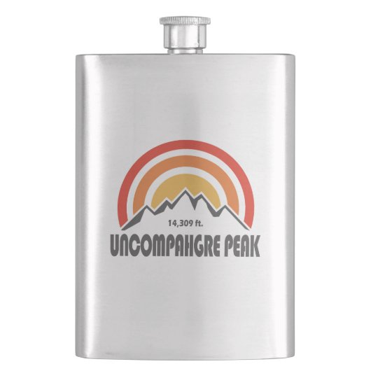 Uncompahgre Peak Flachmann (Vorderseite)