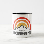 Uncompahgre Peak Zweifarbige Tasse (Mittel)