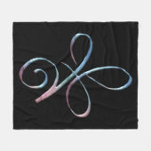 Unconditional Love 1 Fleecedecke (Vorderseite (Horizontal))