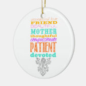 Unconditional love keramik ornament (Links)