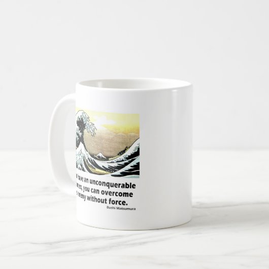 Unconquerable Stille Kaffeetasse (Vorderseite Links)