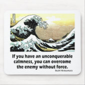 Unconquerable Stille Mousepad (Vorne)