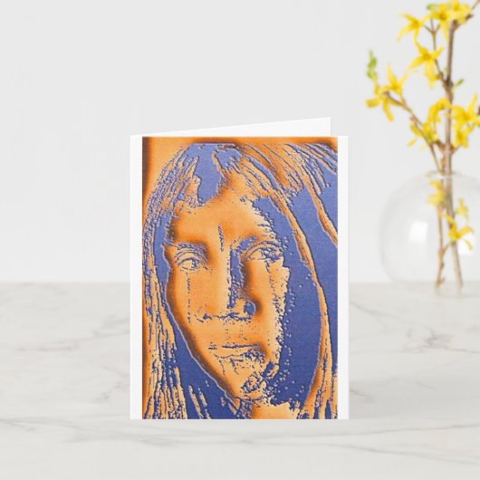 Uncontacted with Computer Effects card   Karte (Gelbe Blume)