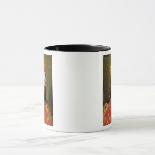 Uncrowned heiliger römischer Kaiser Rudolf I Tasse (Zentrum)