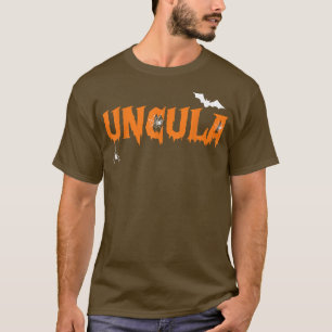 Uncula Tee for Uncle Funny Halloween Family Matchi