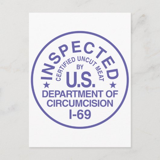 UNCUT POSTKARTE (Vorderseite)