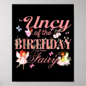 Uncy Of The Birthday Fairy Little Girl Magical Fam Poster (Vorne)