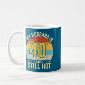 Und 40. Ehemann Geburtstag Ehemann 40 Kaffeetasse (Links)