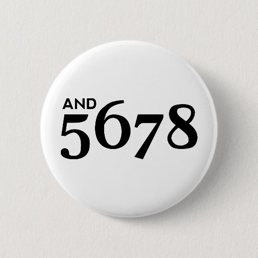 Und 5678 button (Vorderseite)