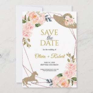 Und ab zum Altar! Derby-Motto Save The Date