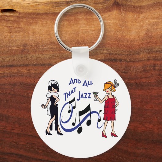 Und all das Jazz Schlüsselanhänger (Vorderseite)