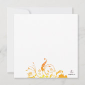 Und all diese Jazz-Einladung Einladung (Rückseite)