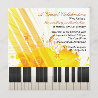 Und all diese Jazz-Einladung Einladung