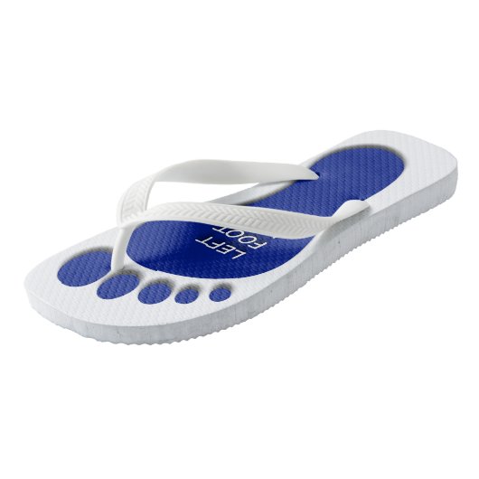 und andere Fußballen Badesandalen (Schrägansicht)