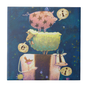 Und auf diesem Bauernhof Fliese