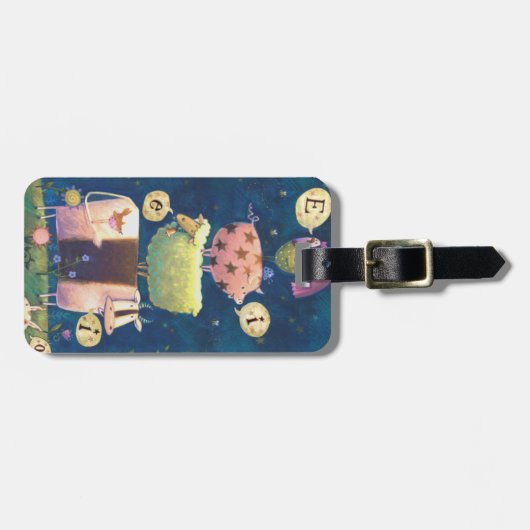 Und auf diesem Bauernhof Gepäckanhänger (Vorderseite horizontal)