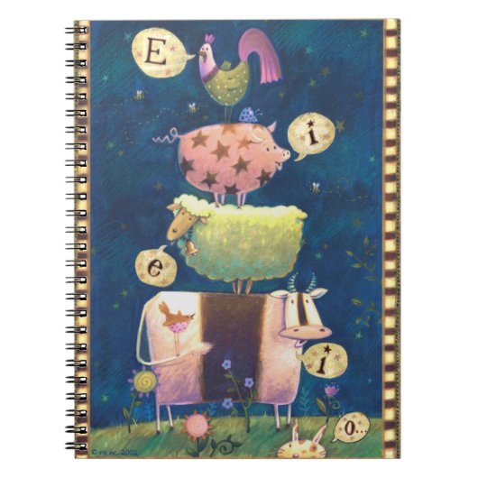 Und auf diesem Bauernhof Notizblock (Vorderseite)