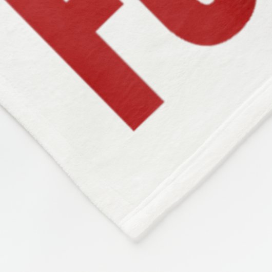 Und Baby, das zeigt Geschäft für Sie Fleecedecke (Ecke)