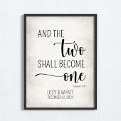 Und beide werden zu einer Personalisierten Wall Ar Poster