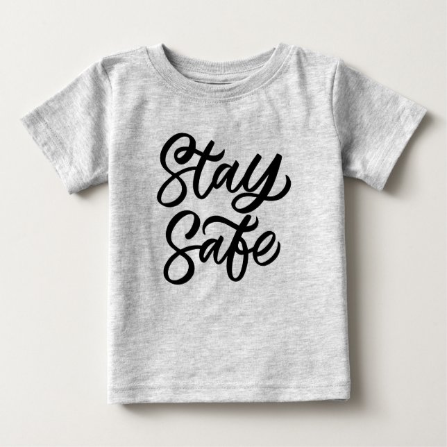 Und Bleibe sicher Baby T-shirt (Vorderseite)