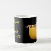 und buschiger angebundener Chipmunk mit Kaffeetasse (Mittel)