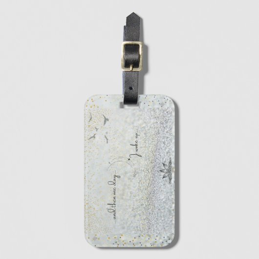 ...und dann eines Tages Gepäckanhänger (Vorderseite Vertikal)