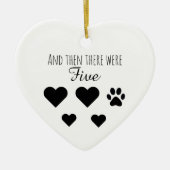 Und dann gab es fünf keramik ornament (Vorne)